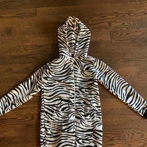 Zebra onesie